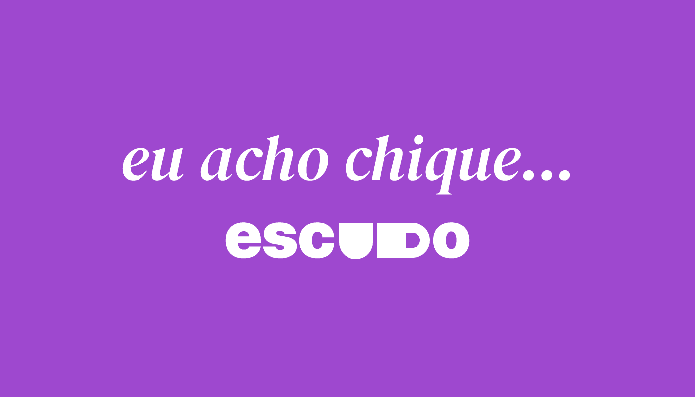 'Eu acho chique': Escudo entra na trend do Instagram