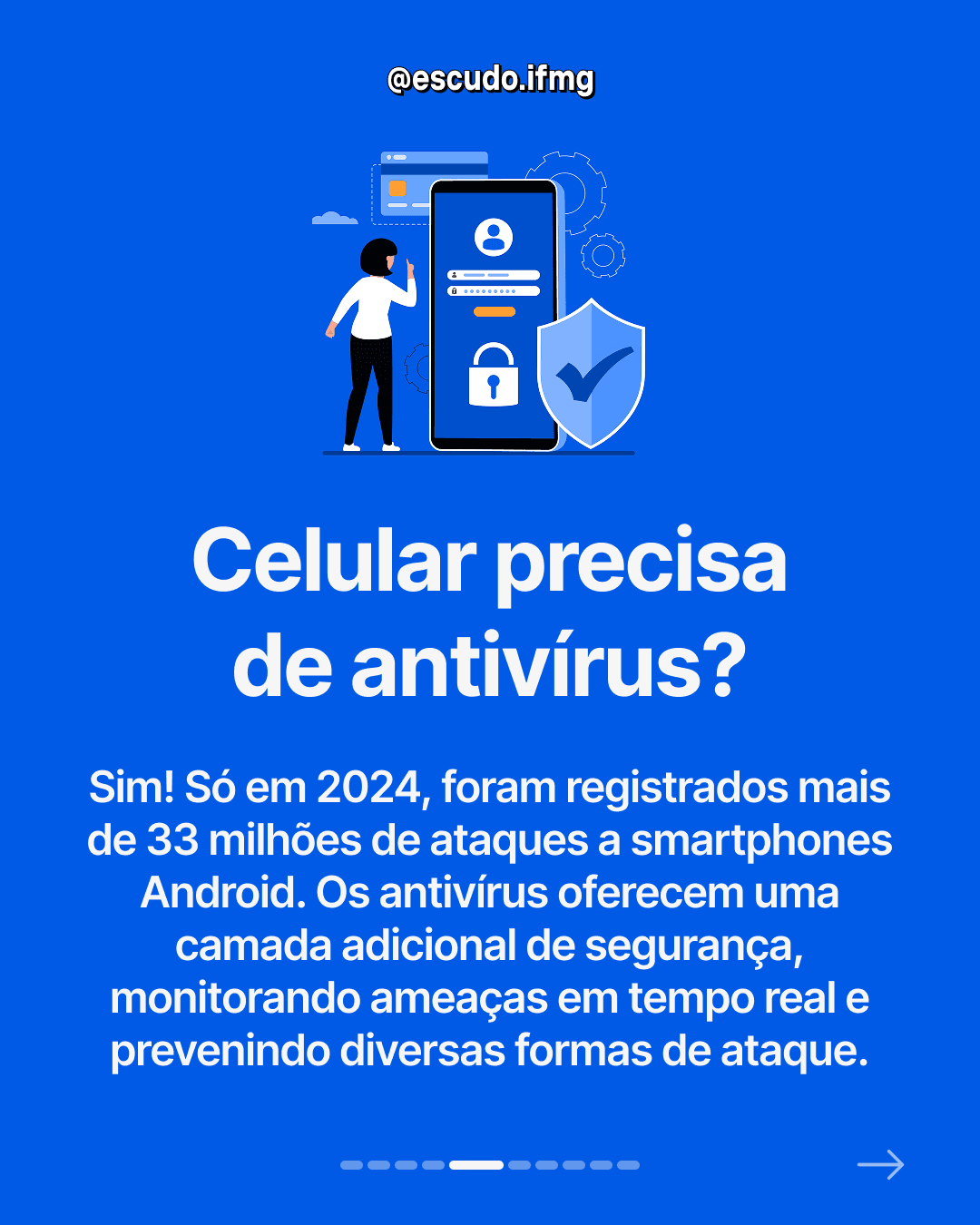 Informações sobre o funcionamento de antivírus e a necessidade de utilizar um. - Imagem 5