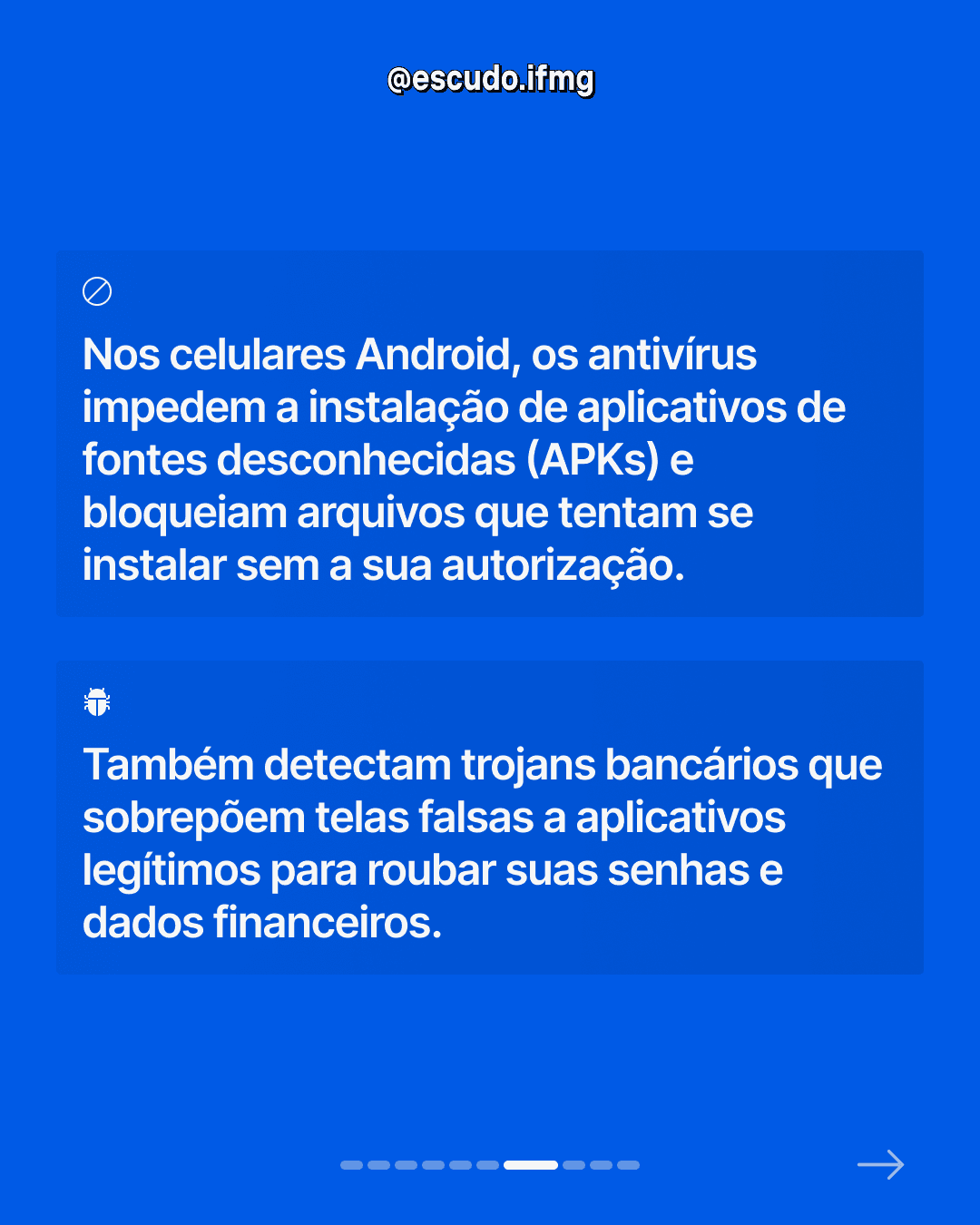Informações sobre o funcionamento de antivírus e a necessidade de utilizar um. - Imagem 8