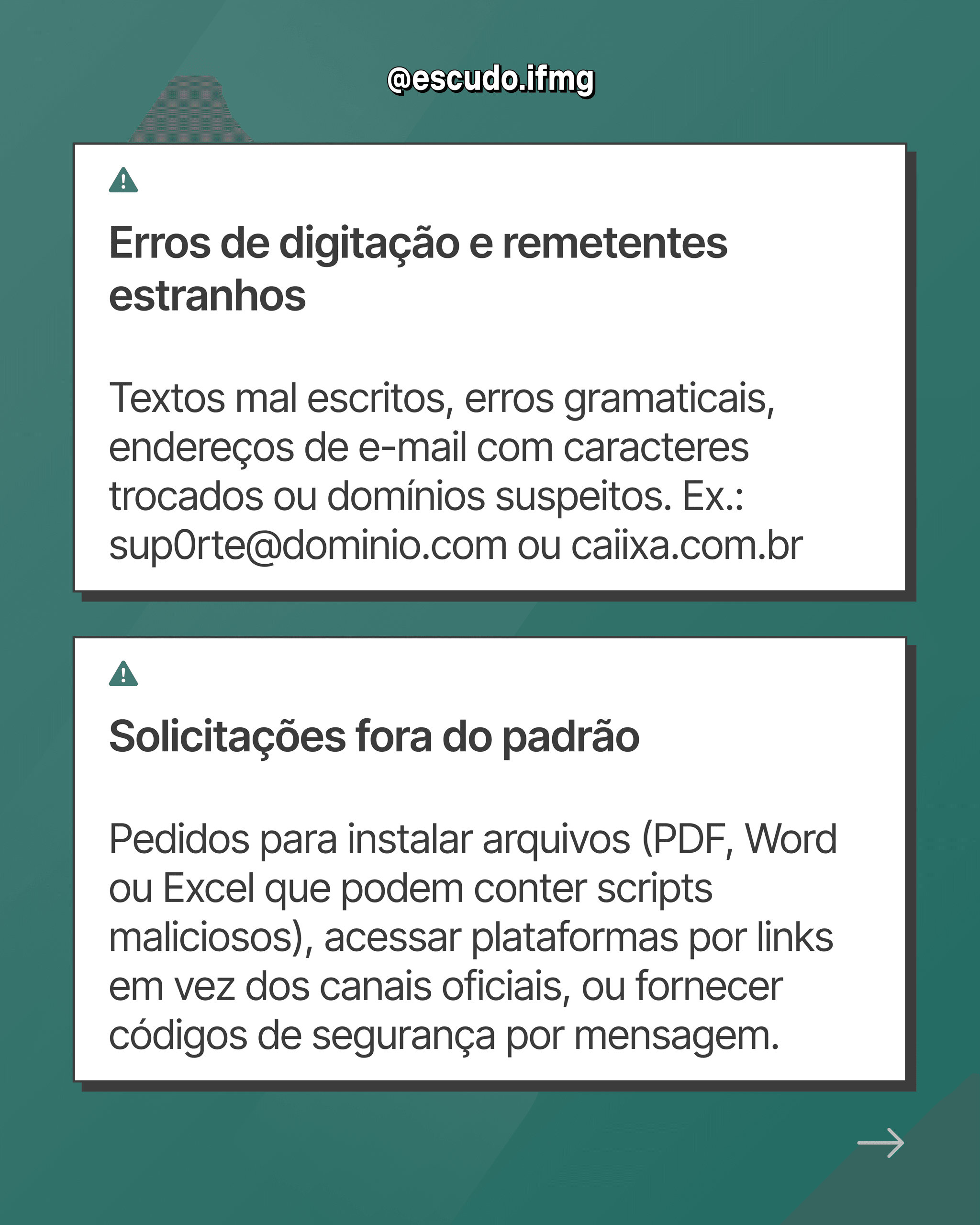 Informações sobre o que é phishing, como identificar o ataque e como se proteger. - Imagem 6