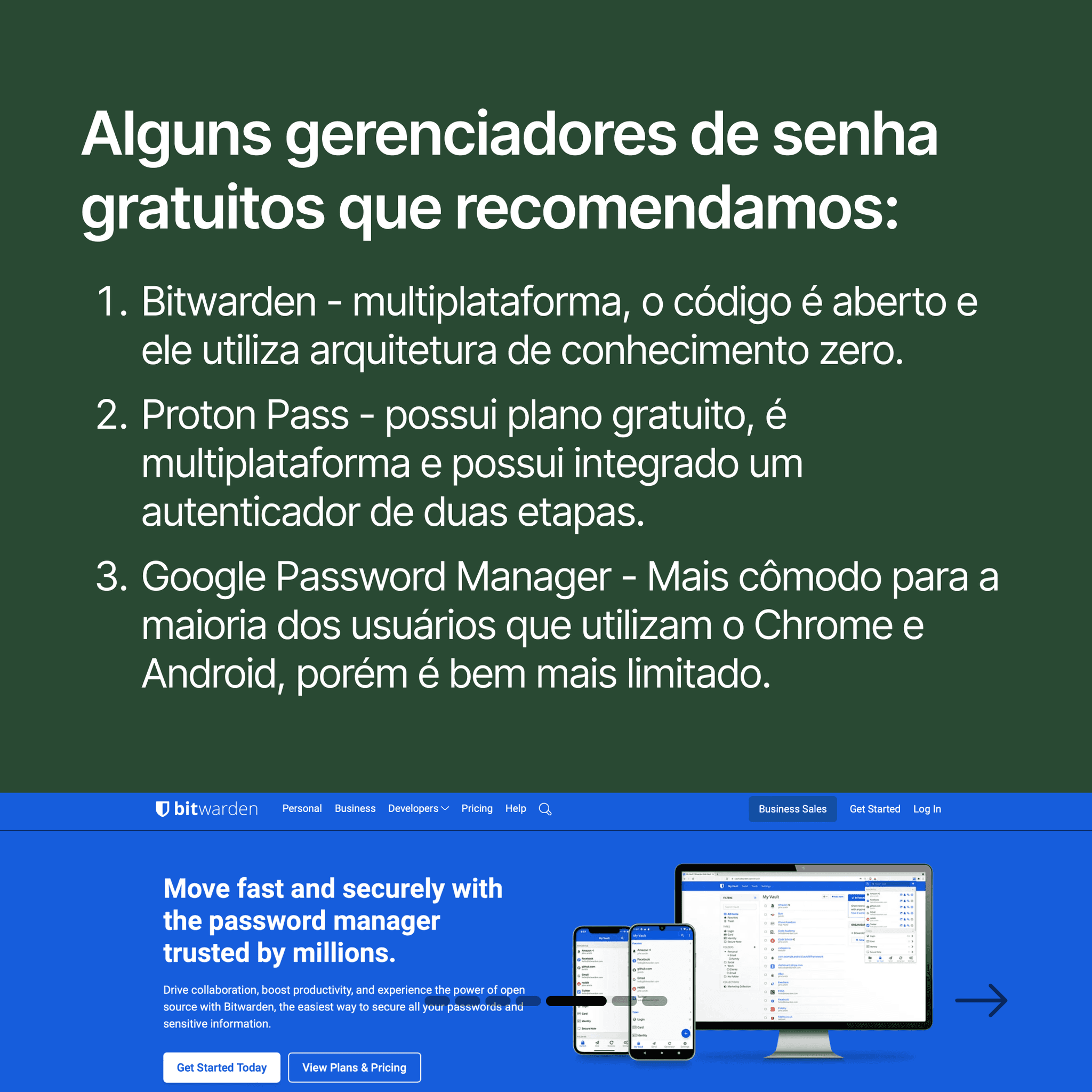 Dicas de senhas e gerenciadores - Imagem 5